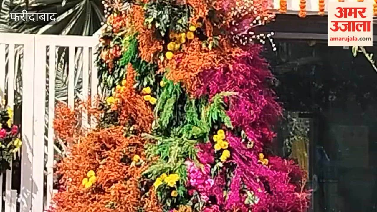 Faridabad Municipal Corporation Grand Flower Show in Sector-12