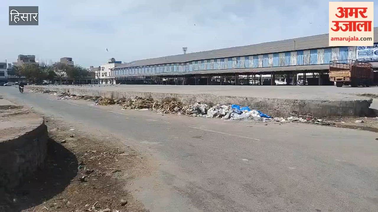 Sanitation in a Dismal State at Hisar's New Grain Market; Farmers and Commission Agents Troubled