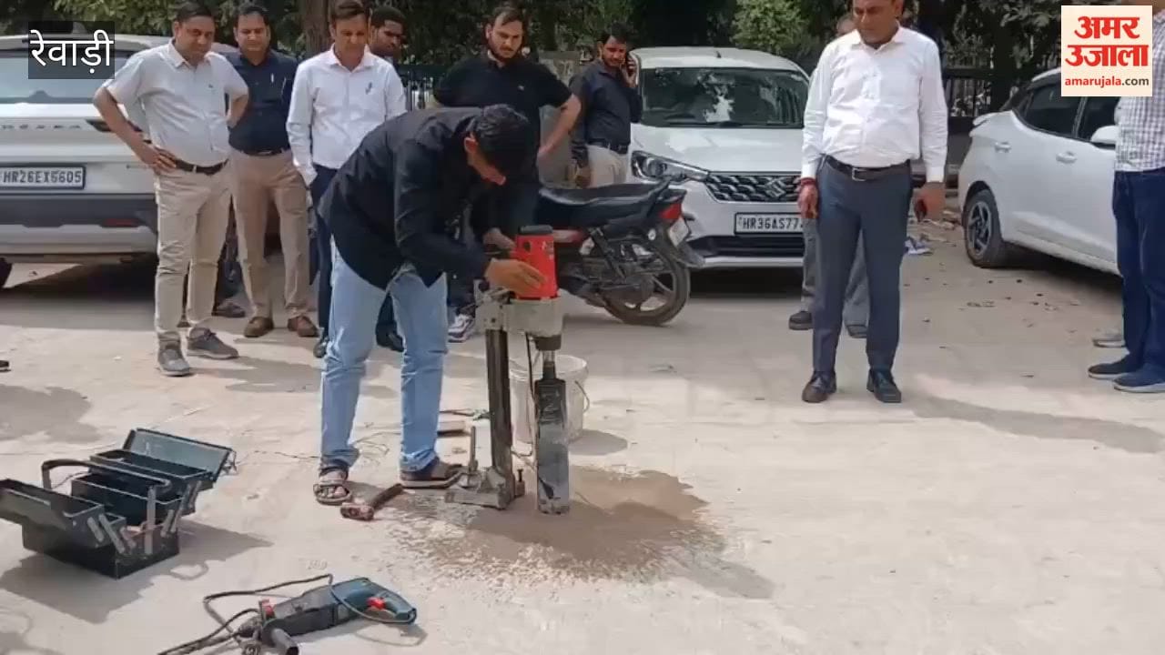 Impact of News Report in Rewari: Samples from CC Road Collected and Sent for Testing