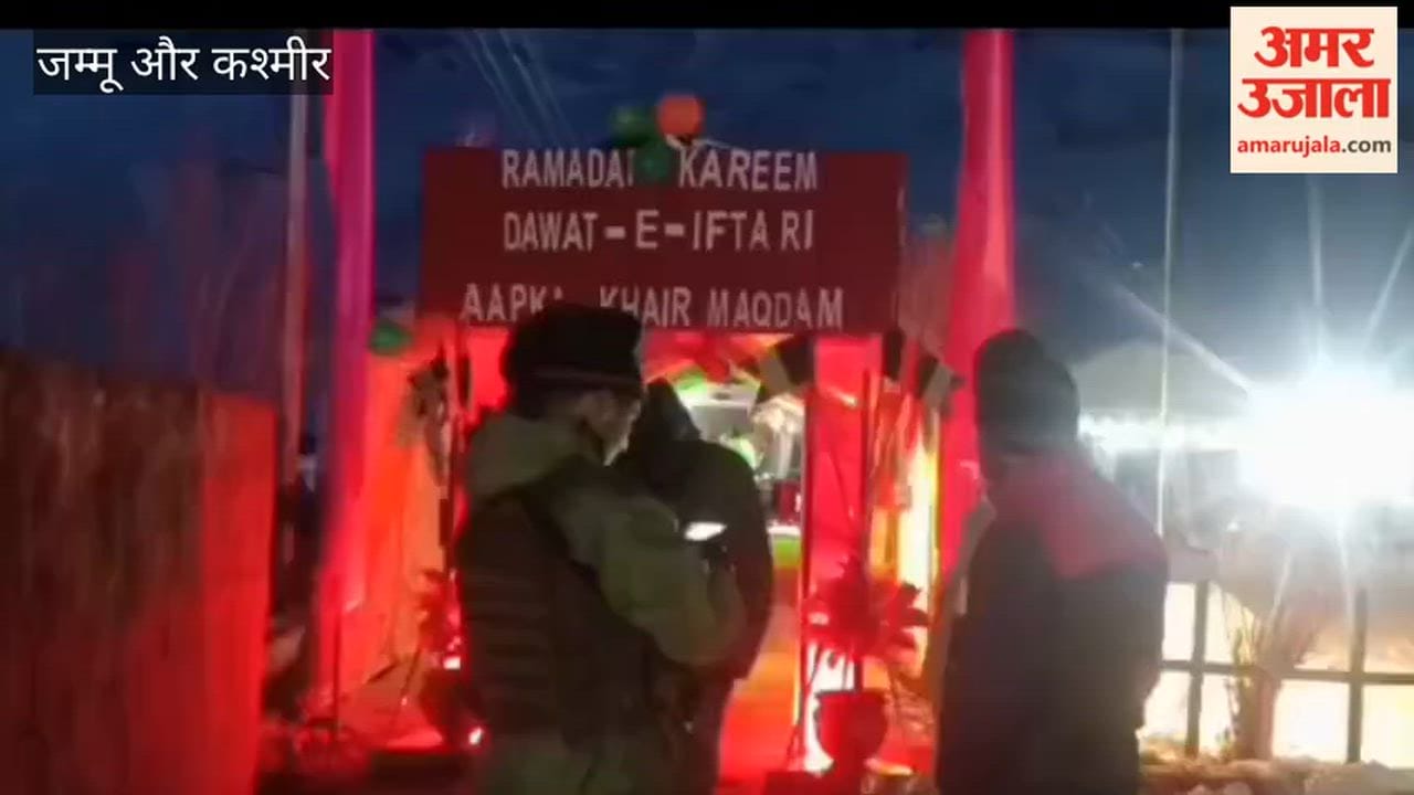 Fire and Fury Corps organised Iftar ceremony in Dras
