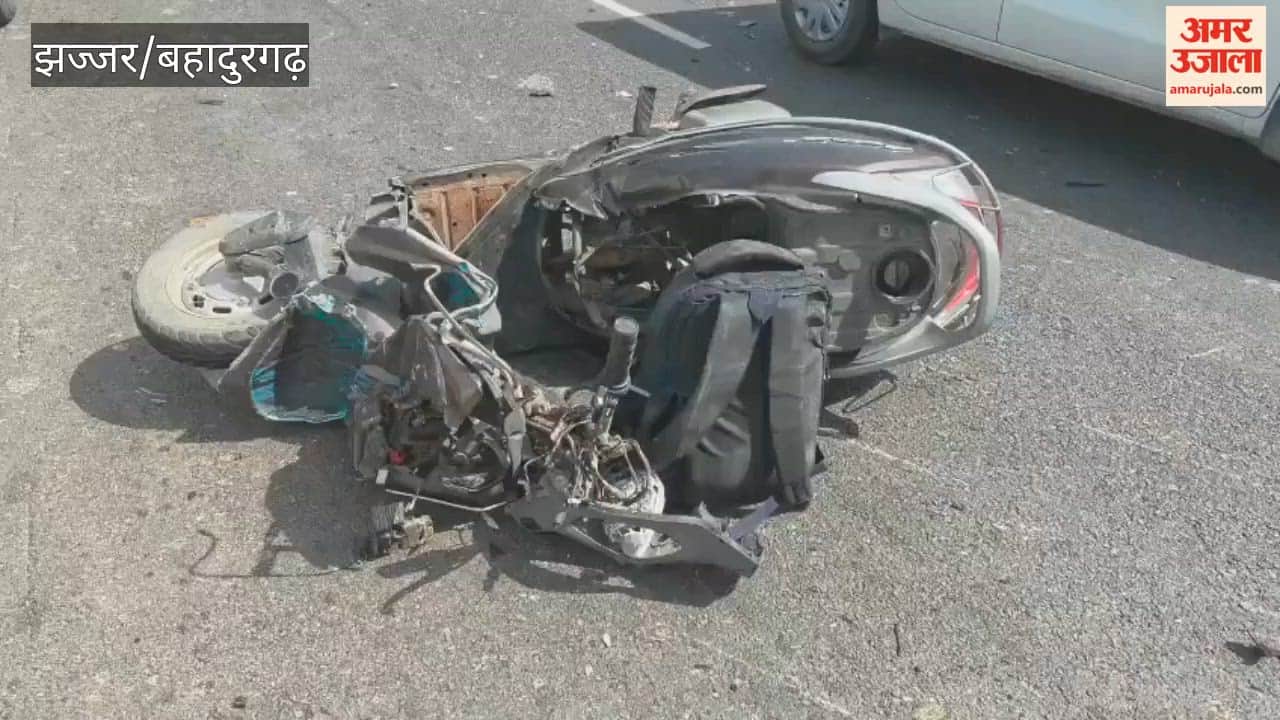 Horrific Collision Between Roadways Bus and Scooty on Beri-Dujana Road in Jhajjar; SPO Vijaybhan Dies