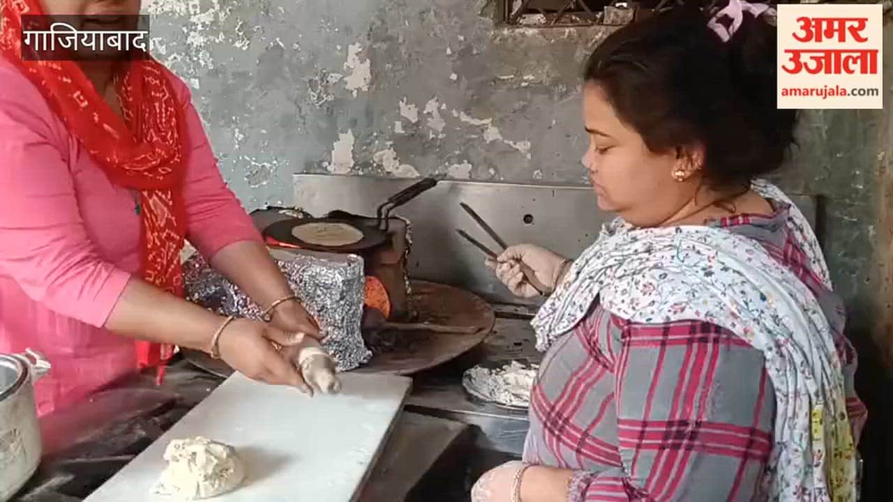 gas ran out at Ghaziabad Collectorate canteen video