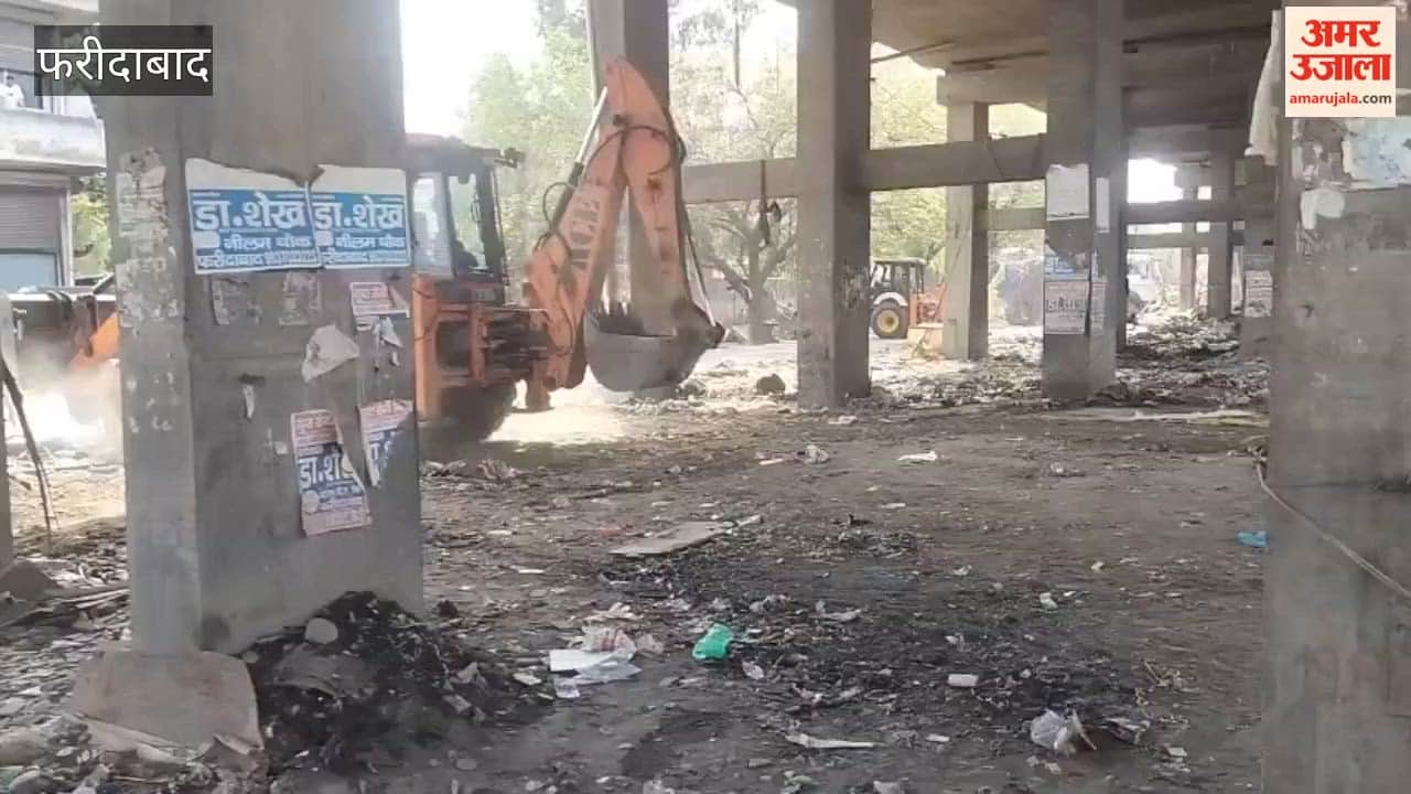 Faridabad Corporation Takes Strict Action Against Encroachments Under Bata Bridge