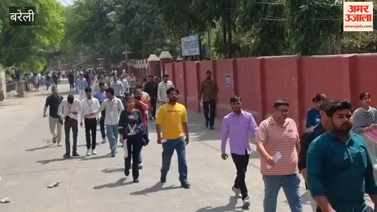 many candidates Skipped the Sub-Inspector Recruitment Exam in the First Shift in Bareilly
