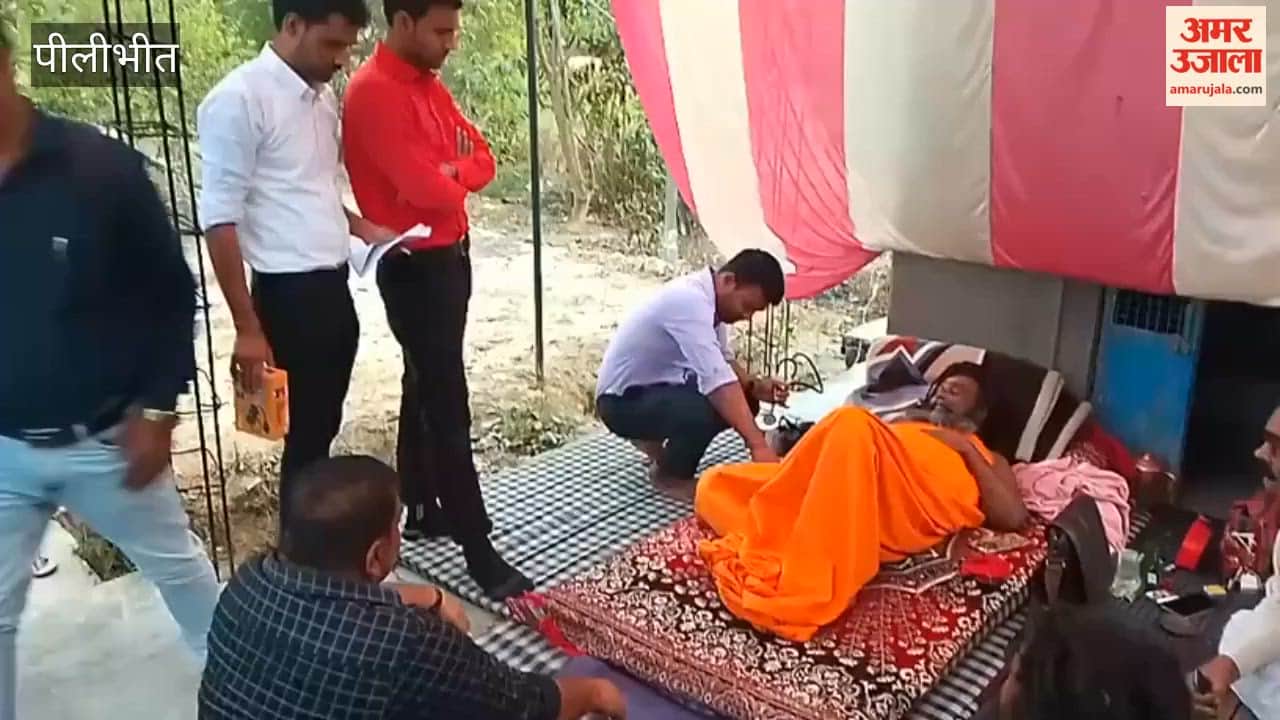 Mahant Sits on Hunger Strike for Temple Renovation in Bilsanda