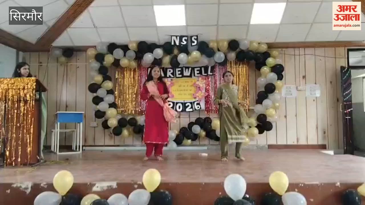Sirmour Sakshi Named Miss Farewell Sarvajeet Chosen as Mr Farewell