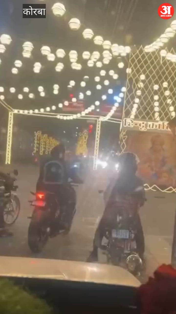 A mentally ill person causes chaos, gets dragged by a moving vehicle.