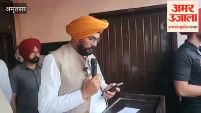 Former Cabinet Minister Kuldeep Dhaliwal visited various villages in Ajnala.