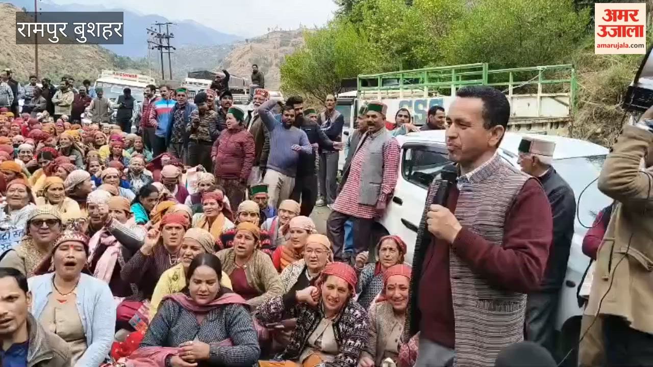 Rampur Bushahr Cattle Rearers Outraged Over Non-Payment for Milk; Stage Road Blockade in Dattnagar