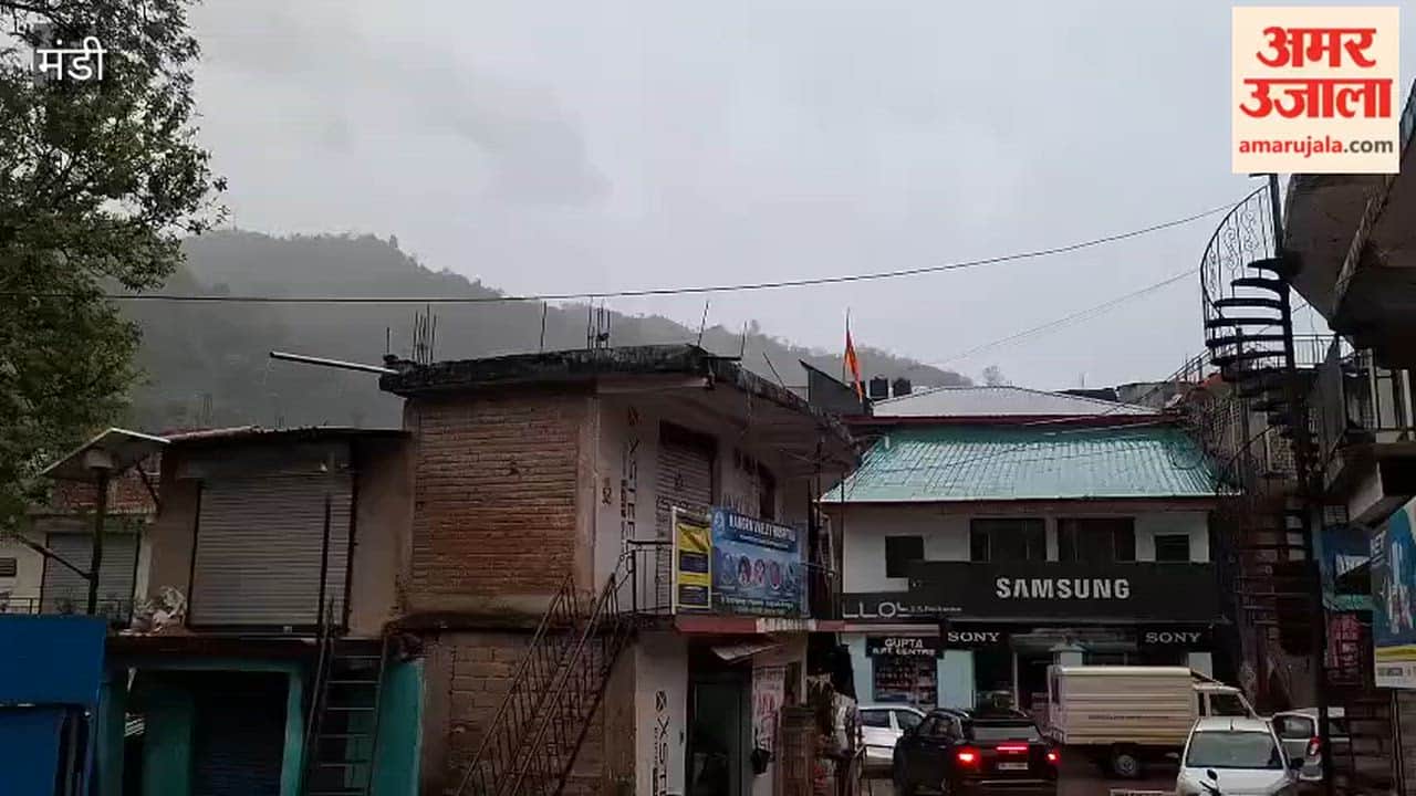 Mandi Weather Takes a Turn Darkness Descends During the Day