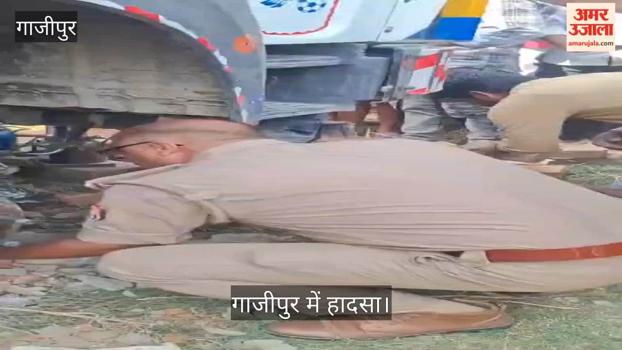 Youth dies in collision between trailer and bike in Ghazipur