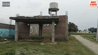 In a border village of Pathankot, only the skeletal structure of a community hall has been erected, despite the expenditure of lakhs of rupees.