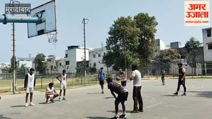 Basketball Tournament at Sonakpur Stadium: Players Showcase Their Prowess