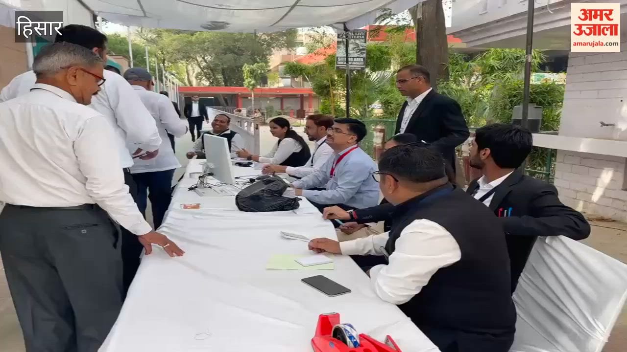 Voting for the Bar Council of Punjab and Haryana High Court will take place at 5 booths in Hisar.
