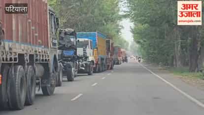 Four people critically injured in a head-on collision between two trucks in Nabha.