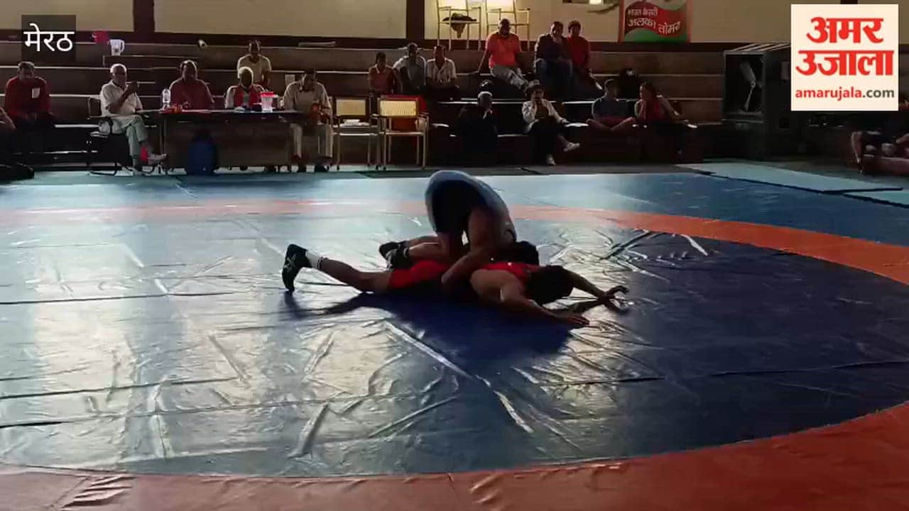 Meerut: District level wrestling competition organized
