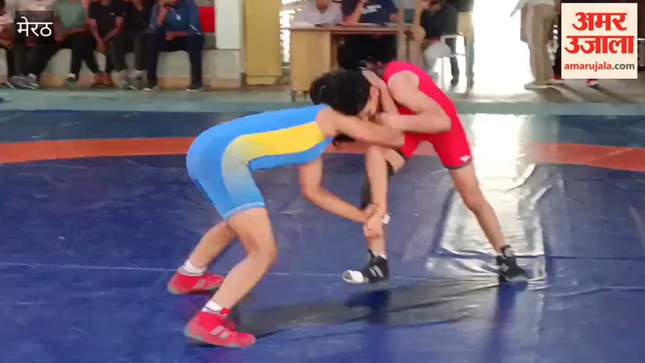 Meerut: Women wrestlers showed great performance