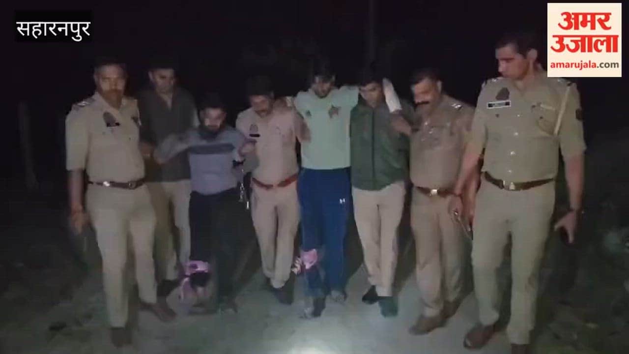 Saharanpur: Two criminals caught looting advocate's house