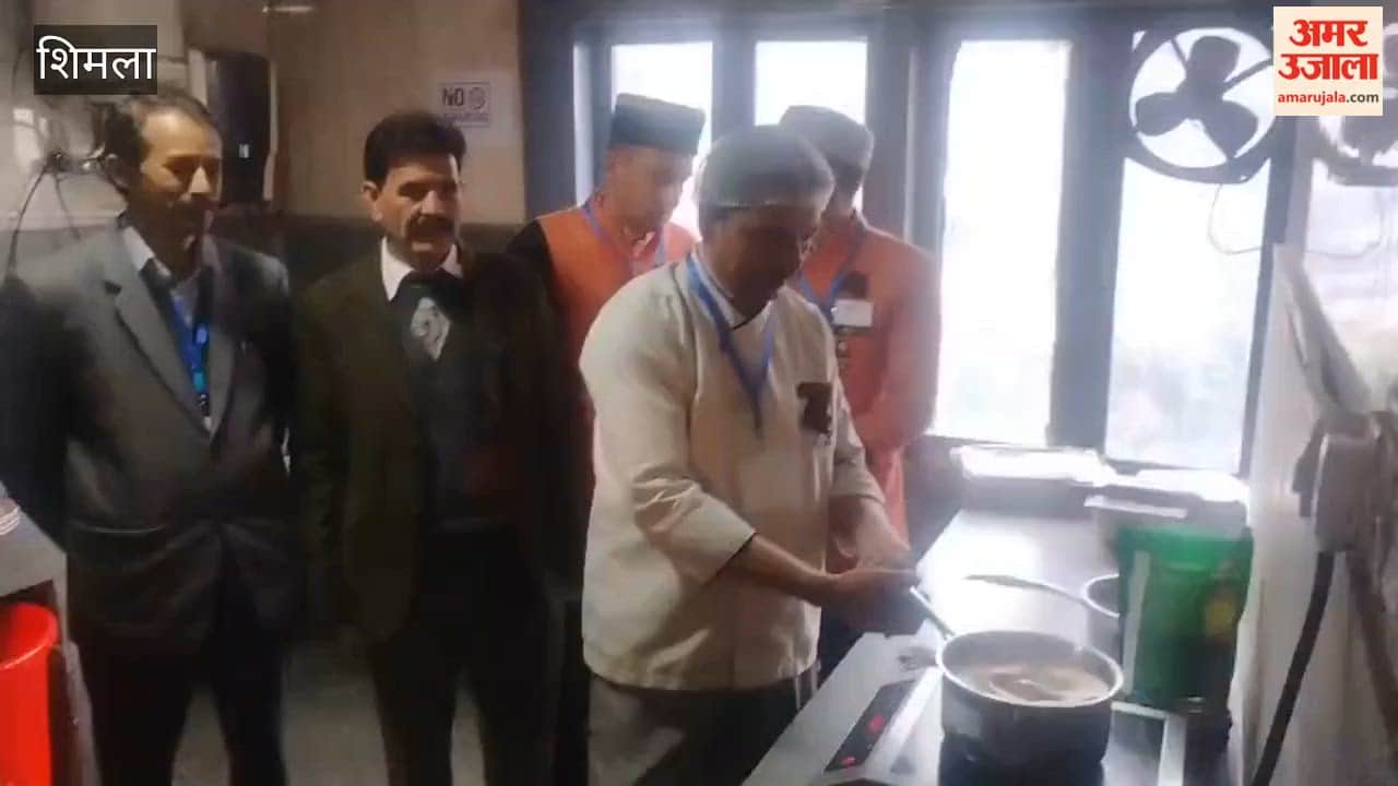 Shimla Employees at the Legislative Assembly are working while wearing black badges to protest the privatization of hotels owned by the Tourism Corporation