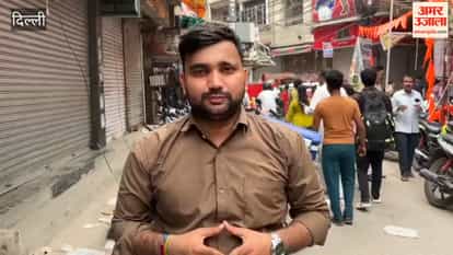 A massive fire broke out in a building in Sadh Nagar, Palam area