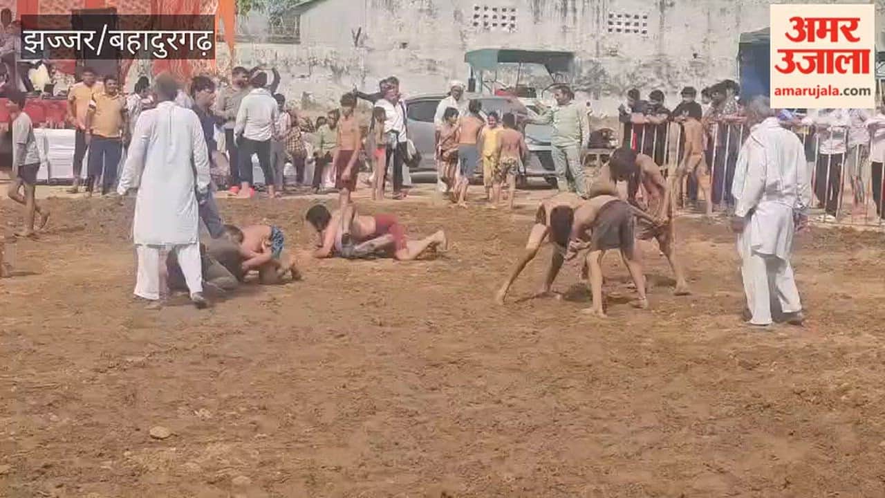 wrestling competition was organised in Sondhi, Badli