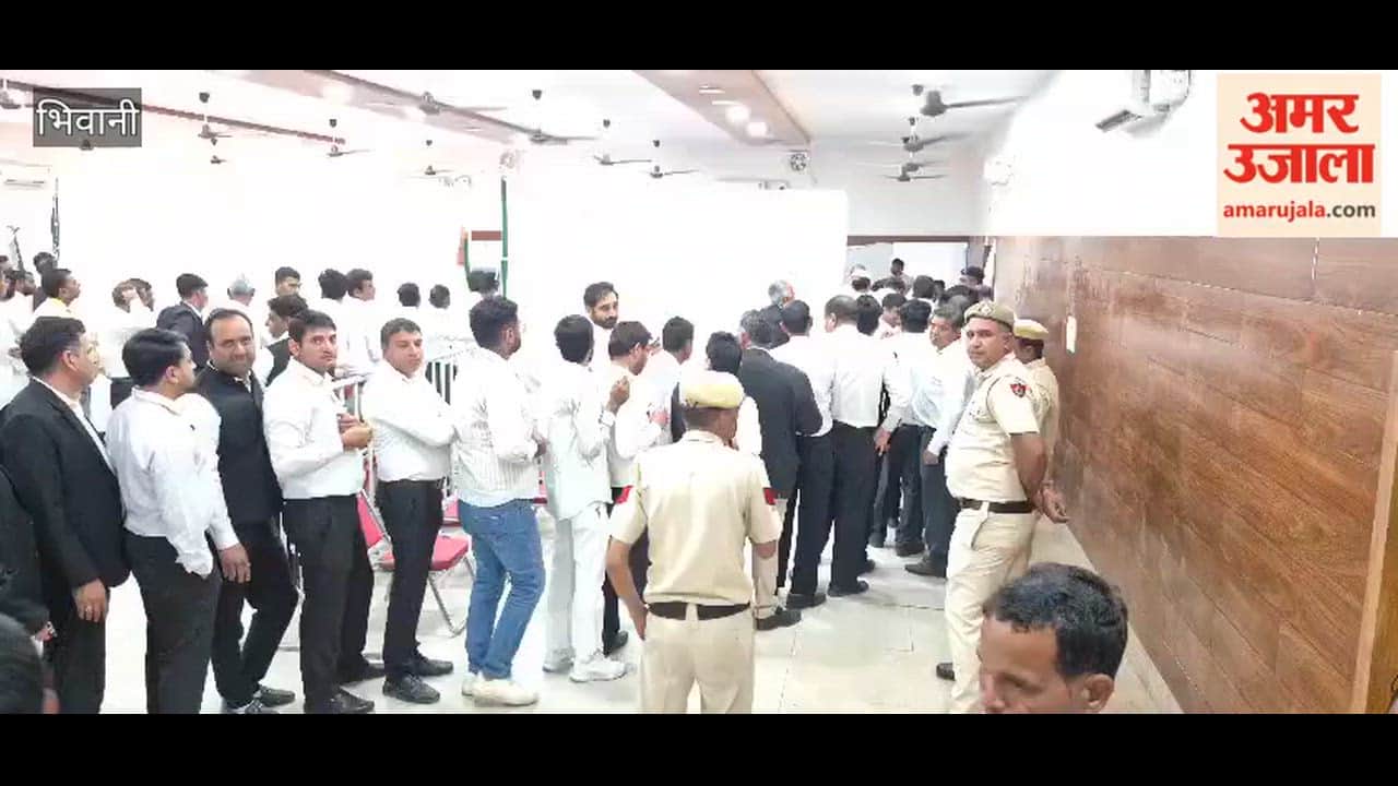 Voting for the Bar Council elections took place amid tight security arrangements