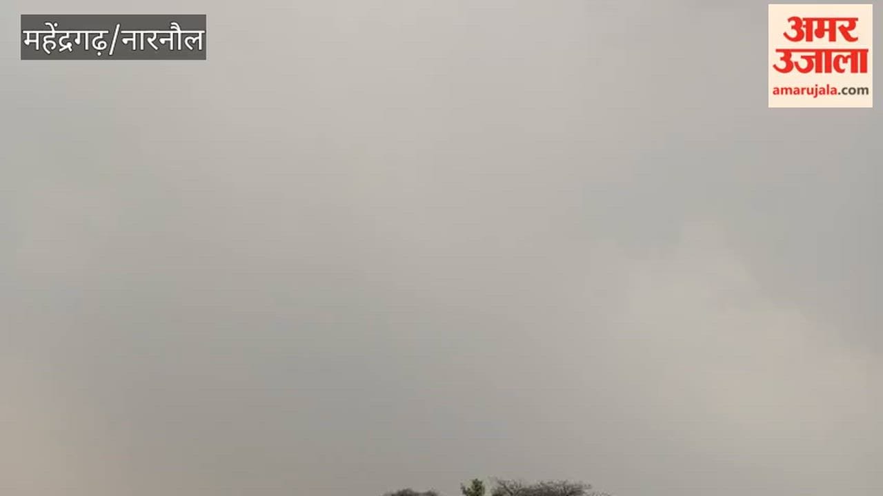 Drizzle begins in Narnaul
