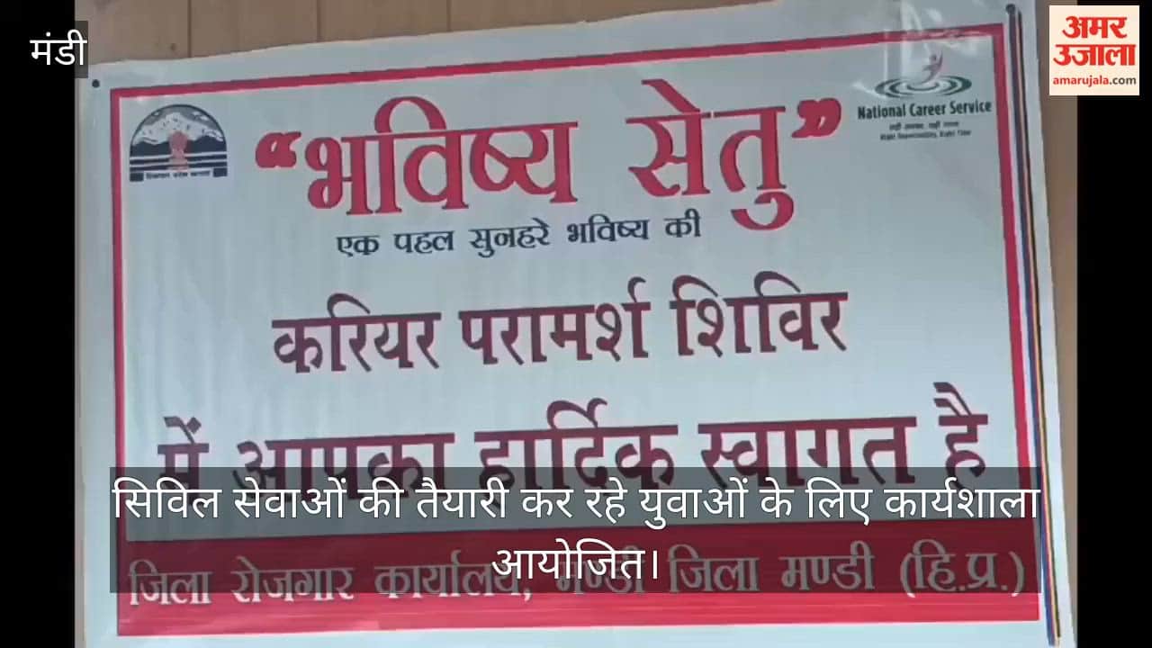 Workshop held under the chairmanship of DC Apoorv Devgan for youths preparing for civil services.