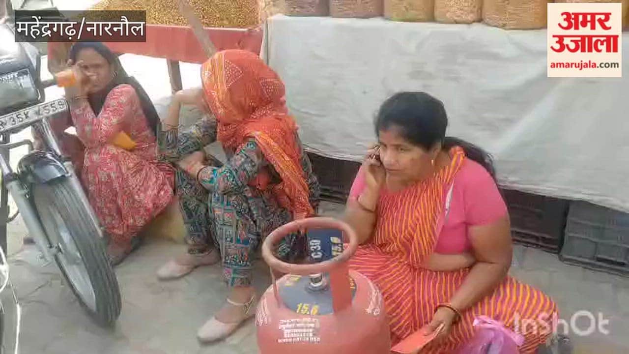 LPG crisis in Narnaul