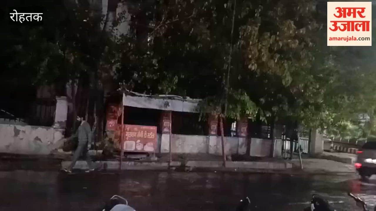 Rain in Rohtak