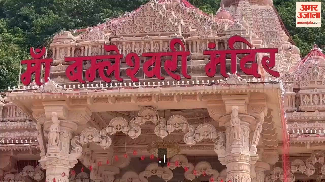 Preparations complete for Chaitra Navratri at the world famous Maa Bamleshwari Devi Temple in Dongargarh in Ra