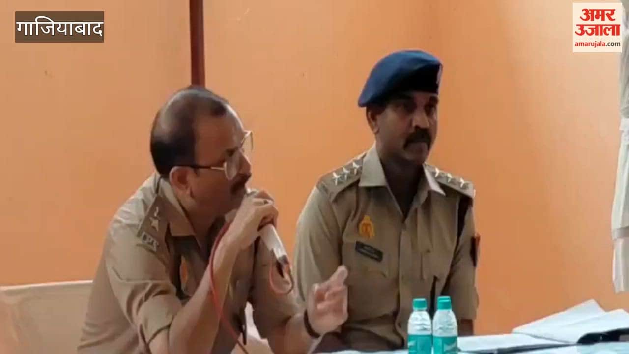 DCP took stock of preparations for Chaitra Navratri fair in Ghaziabad