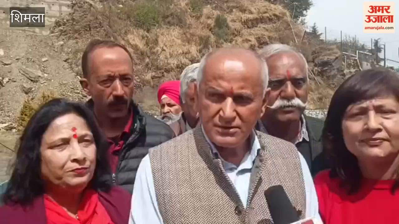 Shimla Sutlej water reaches Shimla water released into the tank at Sanjauli following prayers and rituals