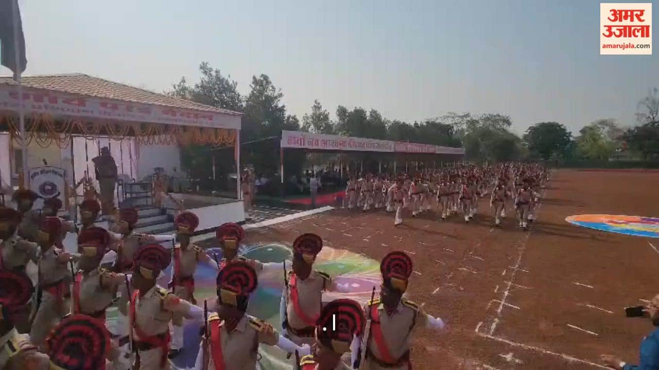 samarohConvocation Ceremony for 223 New Constables at Rajnandgaon PTS