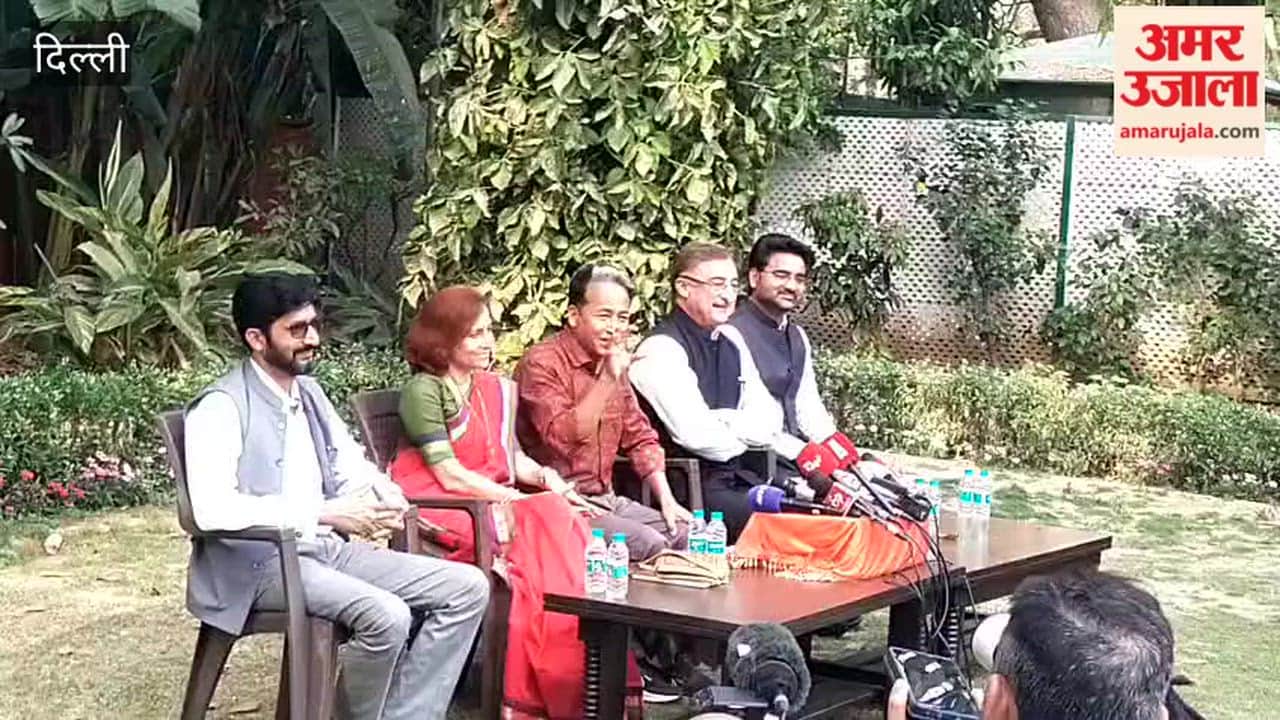 Sonam Wangchuk press conference in Lodhi State after her release from jail