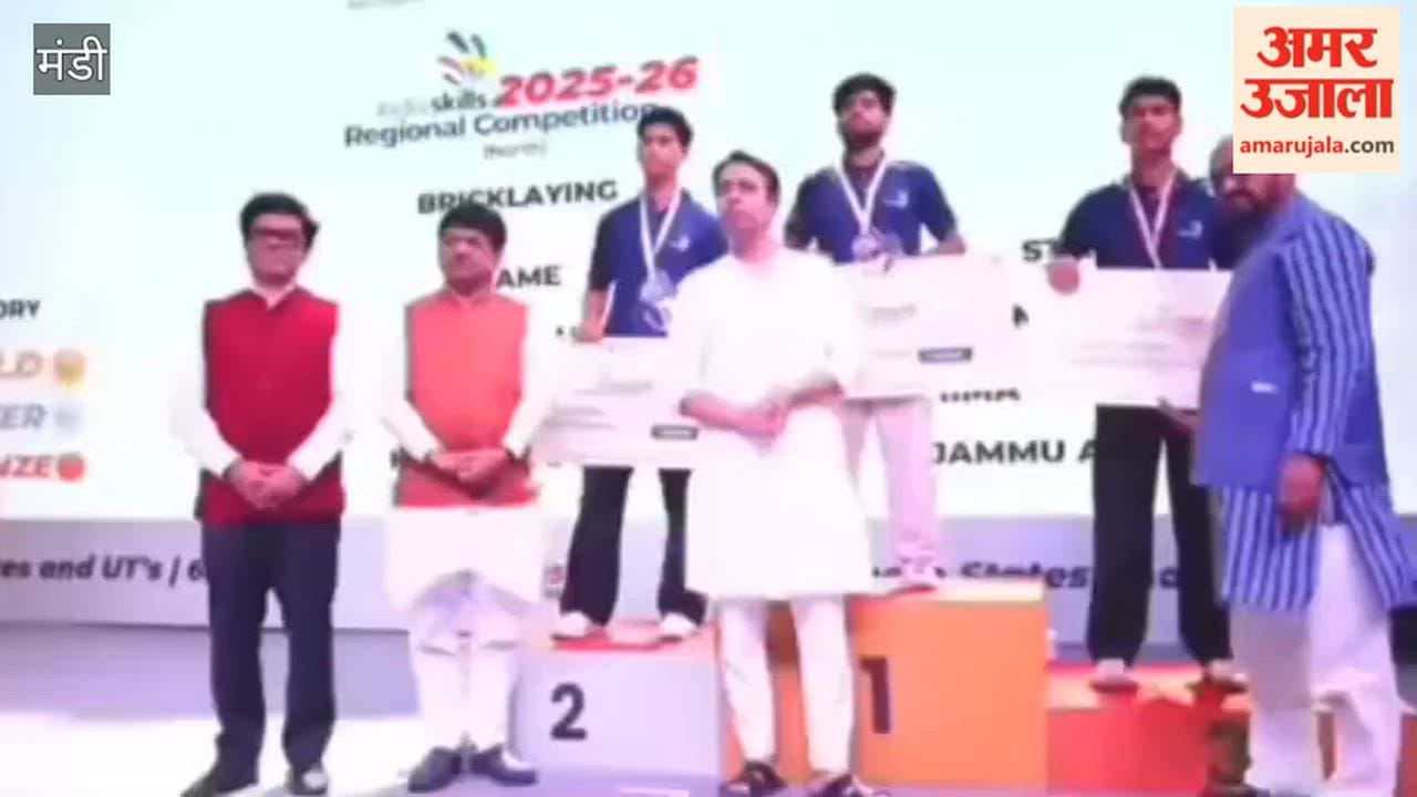 ITI Mandi trainee Sahil wins bronze medal at the North Zone Skills Competition