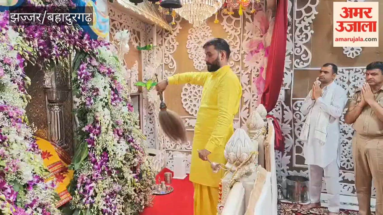 Crowds throng temples on the first day of Chaitra Navratri