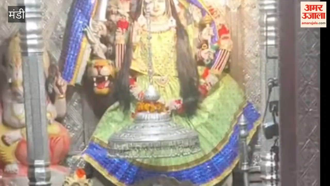 Mandi Devotees throng the shrine of Mata Simsa amidst the rain 150 women camp out in the hope of conceiving a child