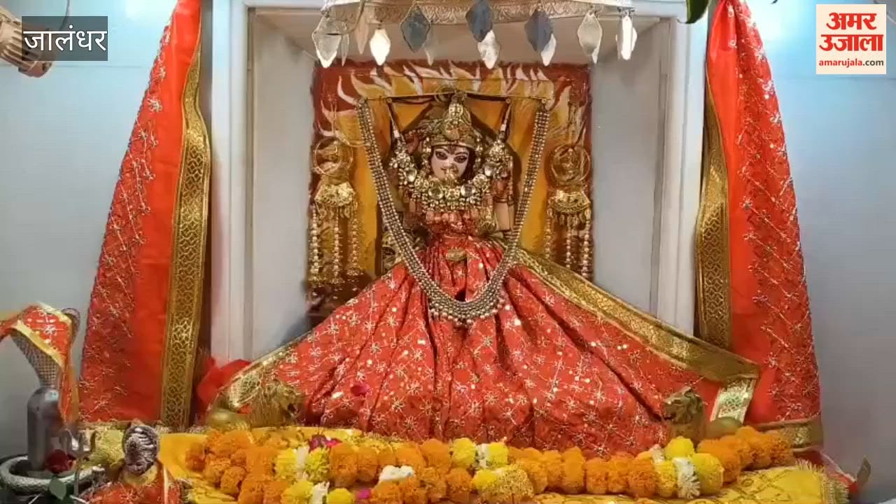 A flood of devotees surged into Jalandhar's Shri Devi Talab Temple on Chaitra Navratri.