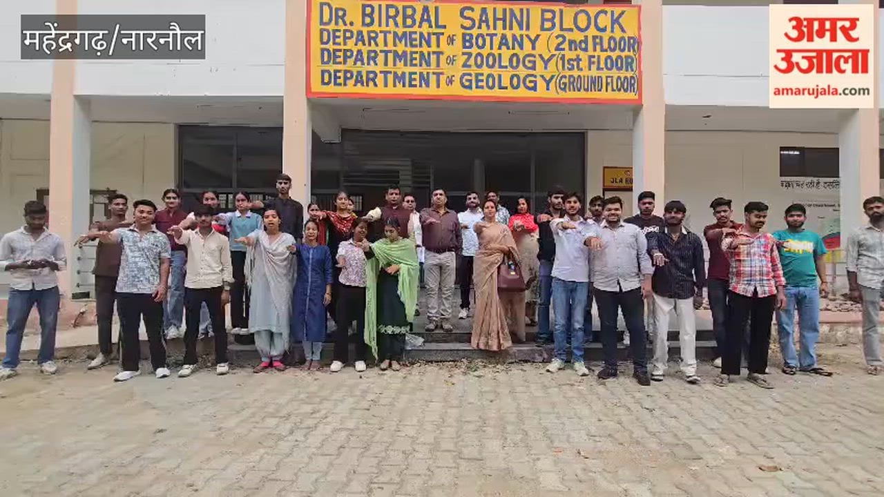 AIDS Awareness Campaign, Rally, and Exhibition Organized at Government College, Narnaul
