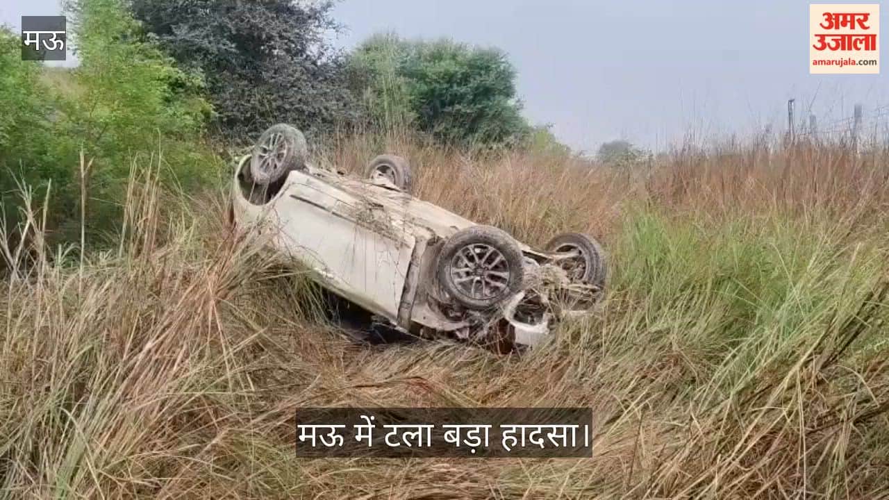 Major Disaster Averted in Mau: Car Plunges into Ravine; Two Lives Saved Thanks to Airbags