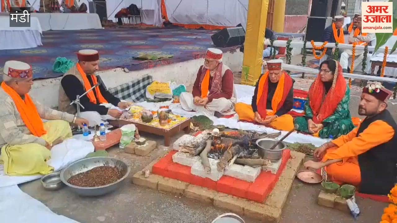 Mandi Grand Event Organized at Seri Manch to Mark the Hindu New Year