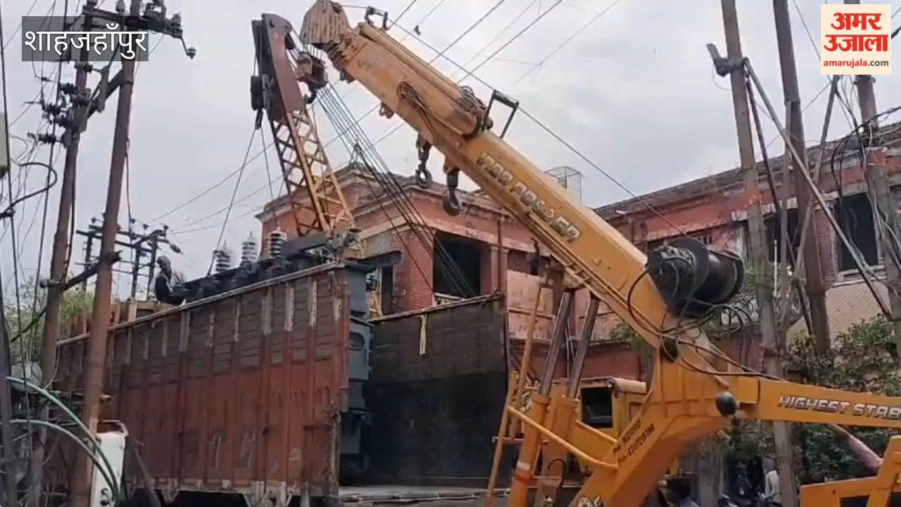 Ten MVA Transformer Installed at Bahadurganj Substation in Shahjahanpur