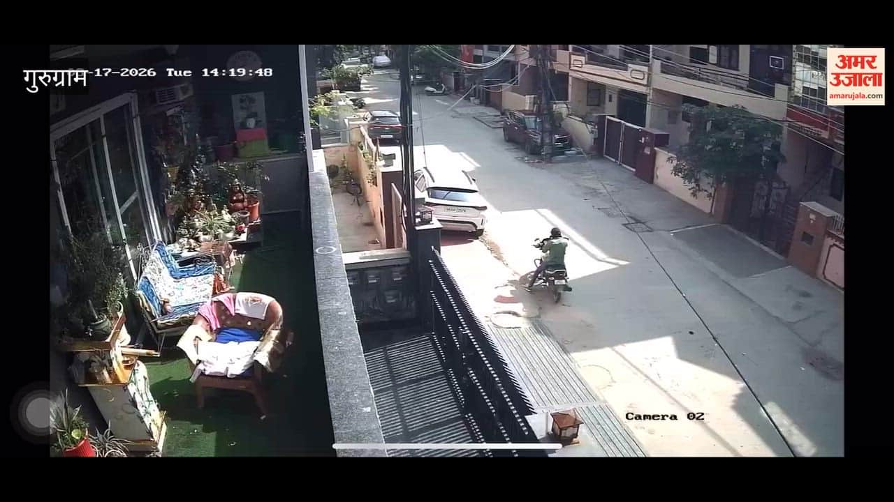 Jewelry worth lakhs of rupees along with about one lakh cash stolen by breaking the lock of a house in Gurugram