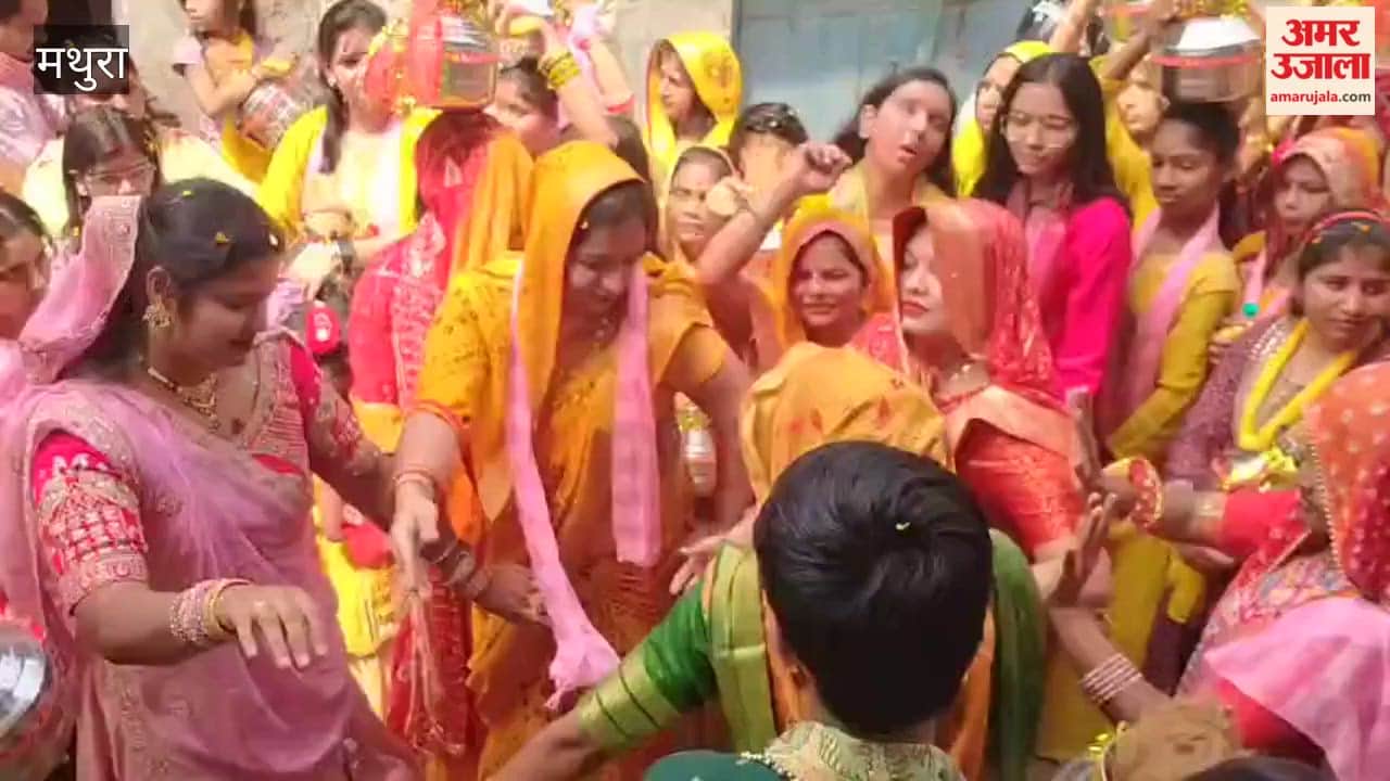 Grand Kalash procession taken out and goddess statue installed