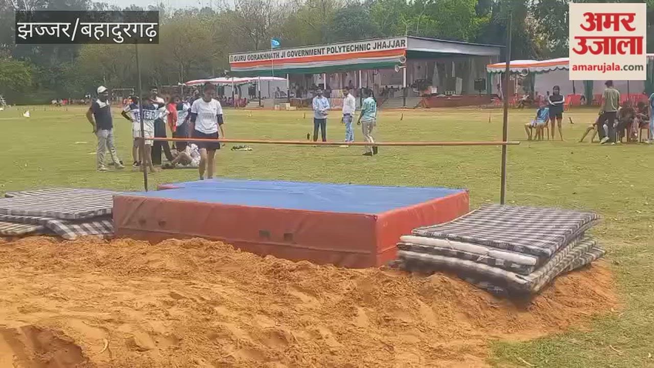 Exciting Matches Held on Day Two of the 38th Inter-Polytechnic Sports Competition in Jhajjar