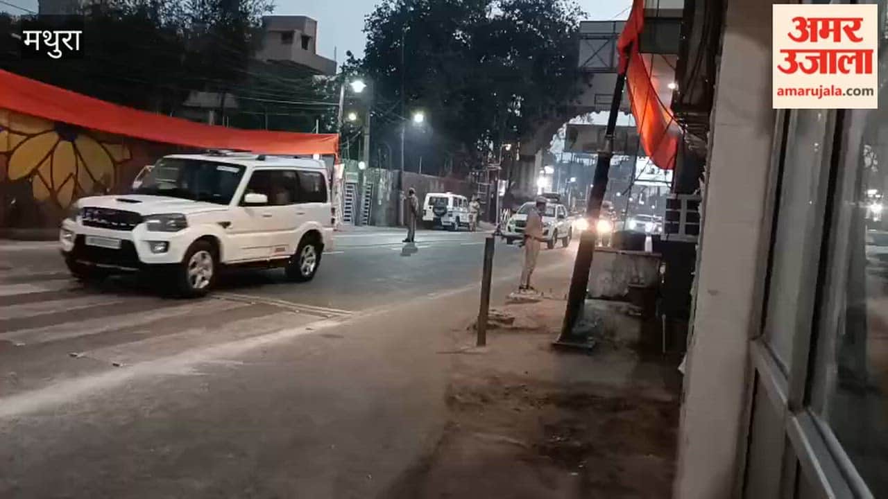 President Convoy Arrives in Vrindavan, Offers Prayers at ISKCON Temple