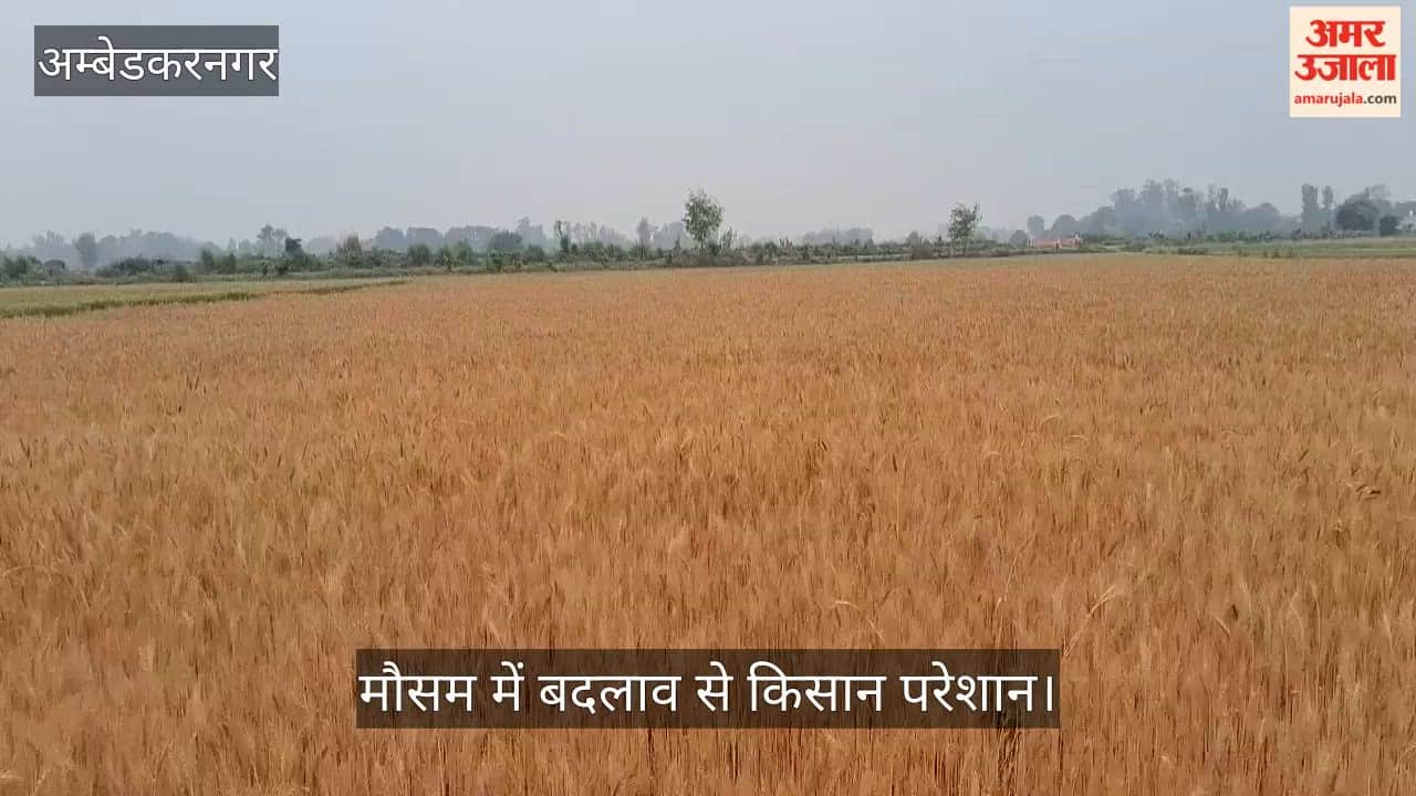 VIDEO: मौसम ने बदली करवट, आसमान में काले बादल