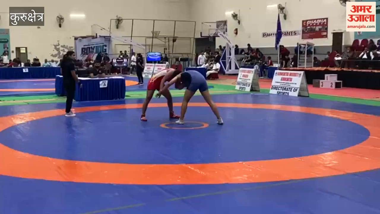 Today marks the final day of the All India Inter-University Women's Wrestling Championship at Kurukshetra University.