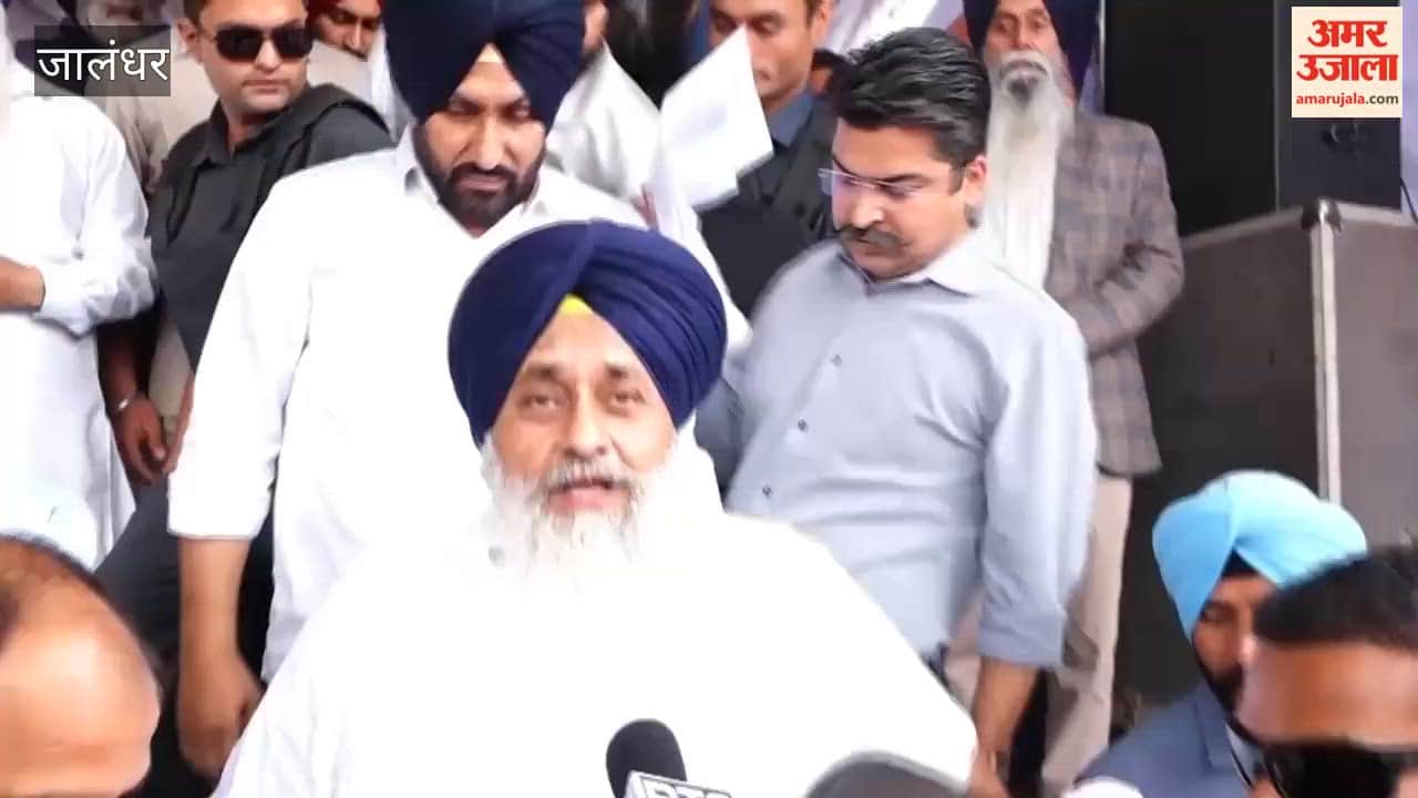 Sukhbir Badal at Save Punjab Rally in Shahkot